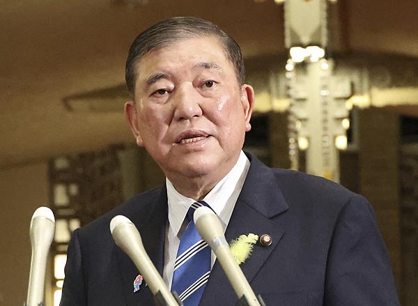 △日本首相石破茂（资料图）