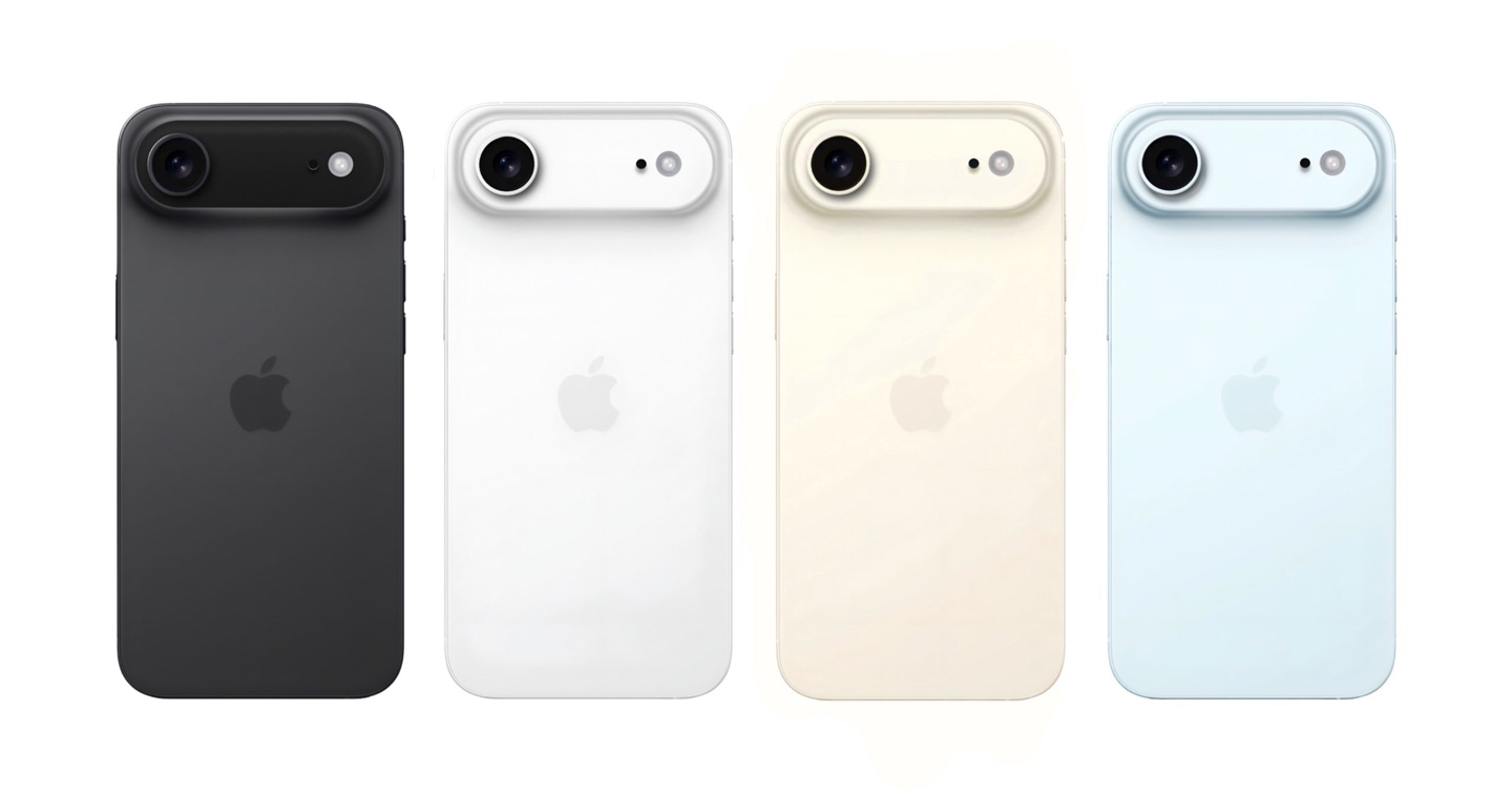 主要推动明亮的蓝色，纯粹的iPhone 17风暴露了四
