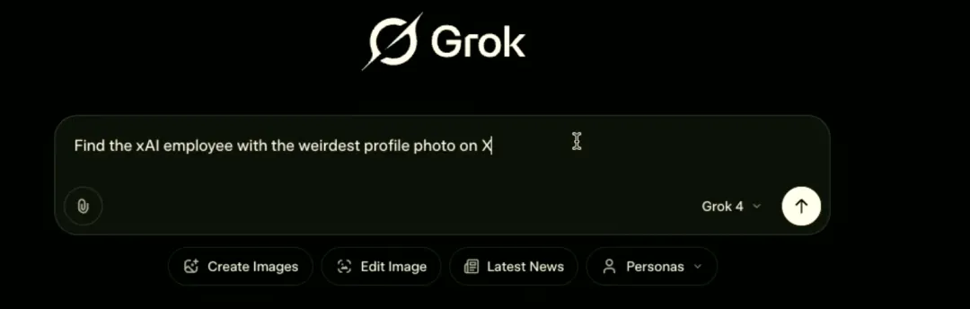Grok 4 找照片｜图片来源：X