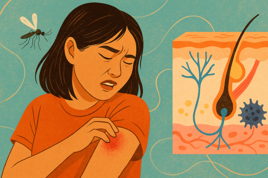 为什么您的蚊子袋比其他人更瘙痒？这不是因为