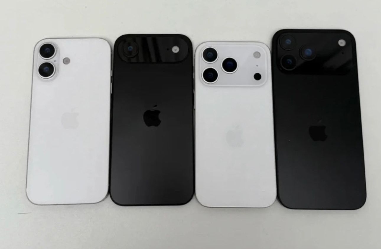 iPhone 17 Pro模型曝光：相机水平矩阵，Shell Apple徽