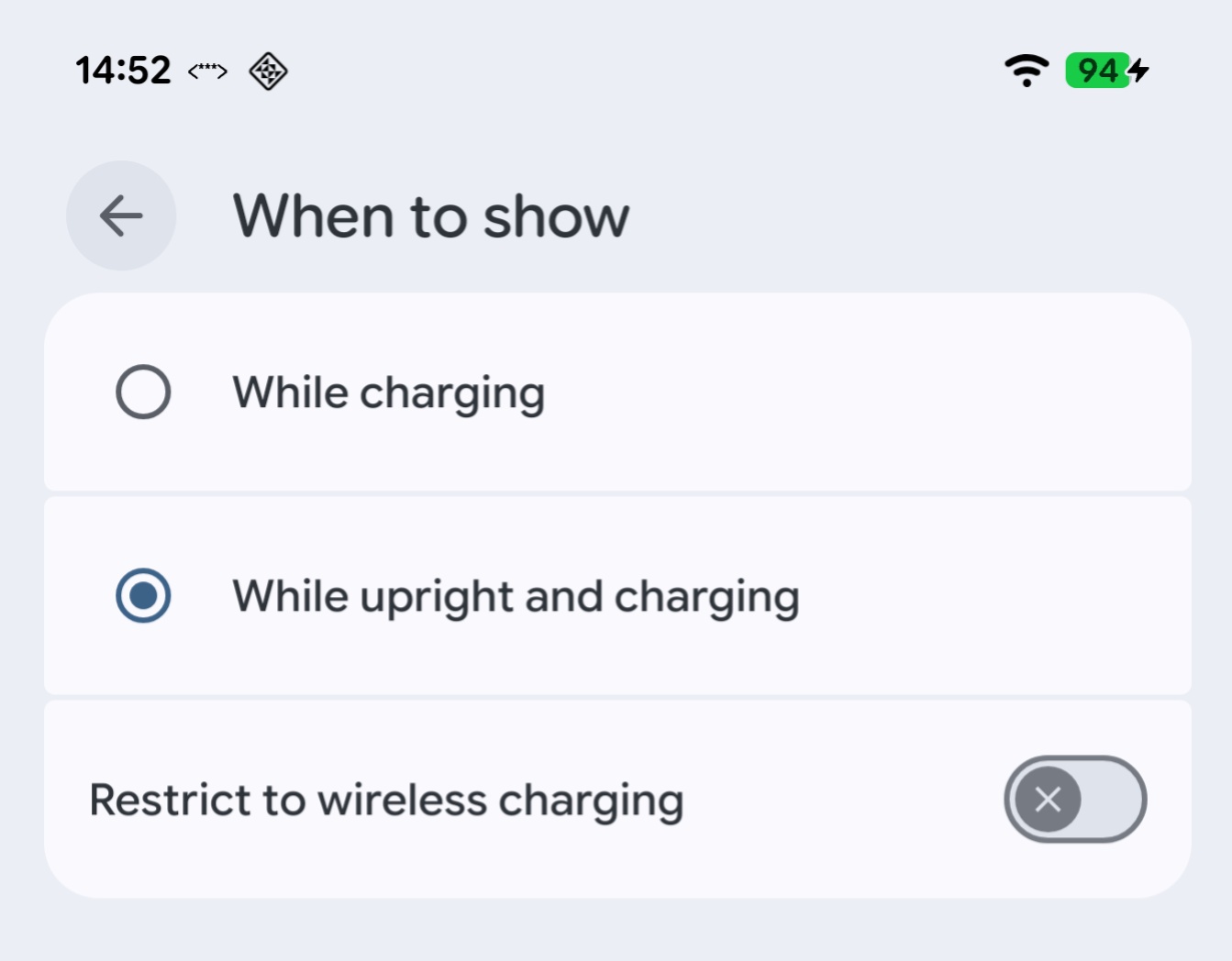 ▲ 该功能开关页面截图，图源 Android Authority，下同