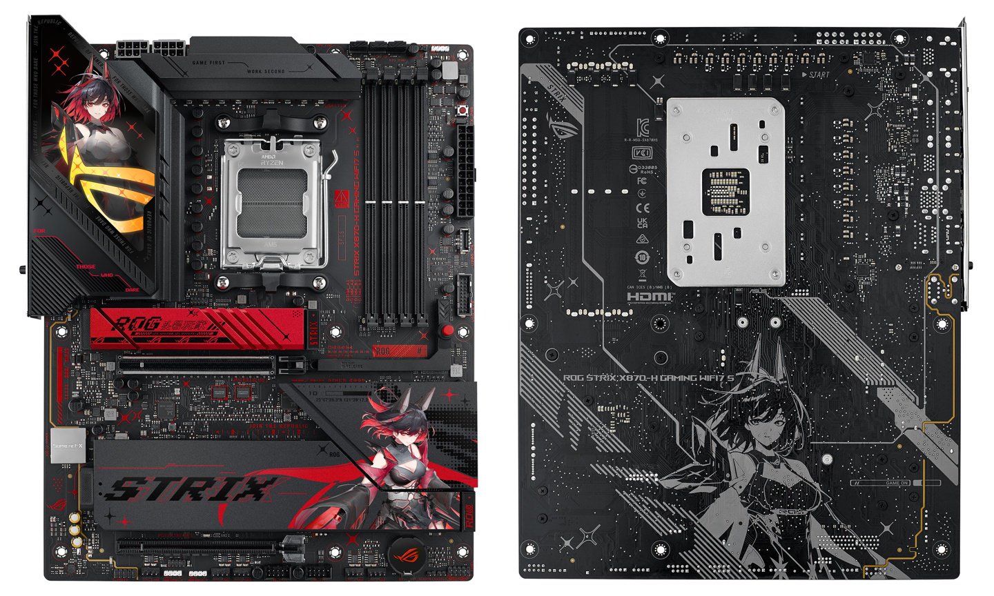 华硕推出RO 姬主板STRIX X870-H GAMING WIFI7 S，2799 元