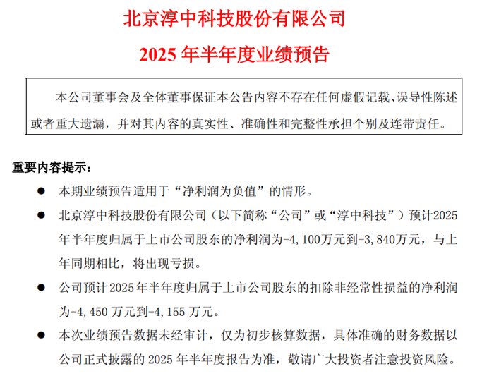 Chunzhong Technology希望在2025年上半年失去业绩