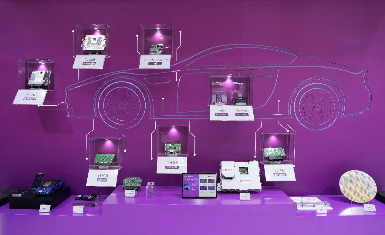 新紫光集团车规级动力域高端MCU芯片THA6系列