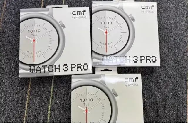 CMF by Nothing Watch 3 Pro 智能手表包装曝光：满电续航 13 天