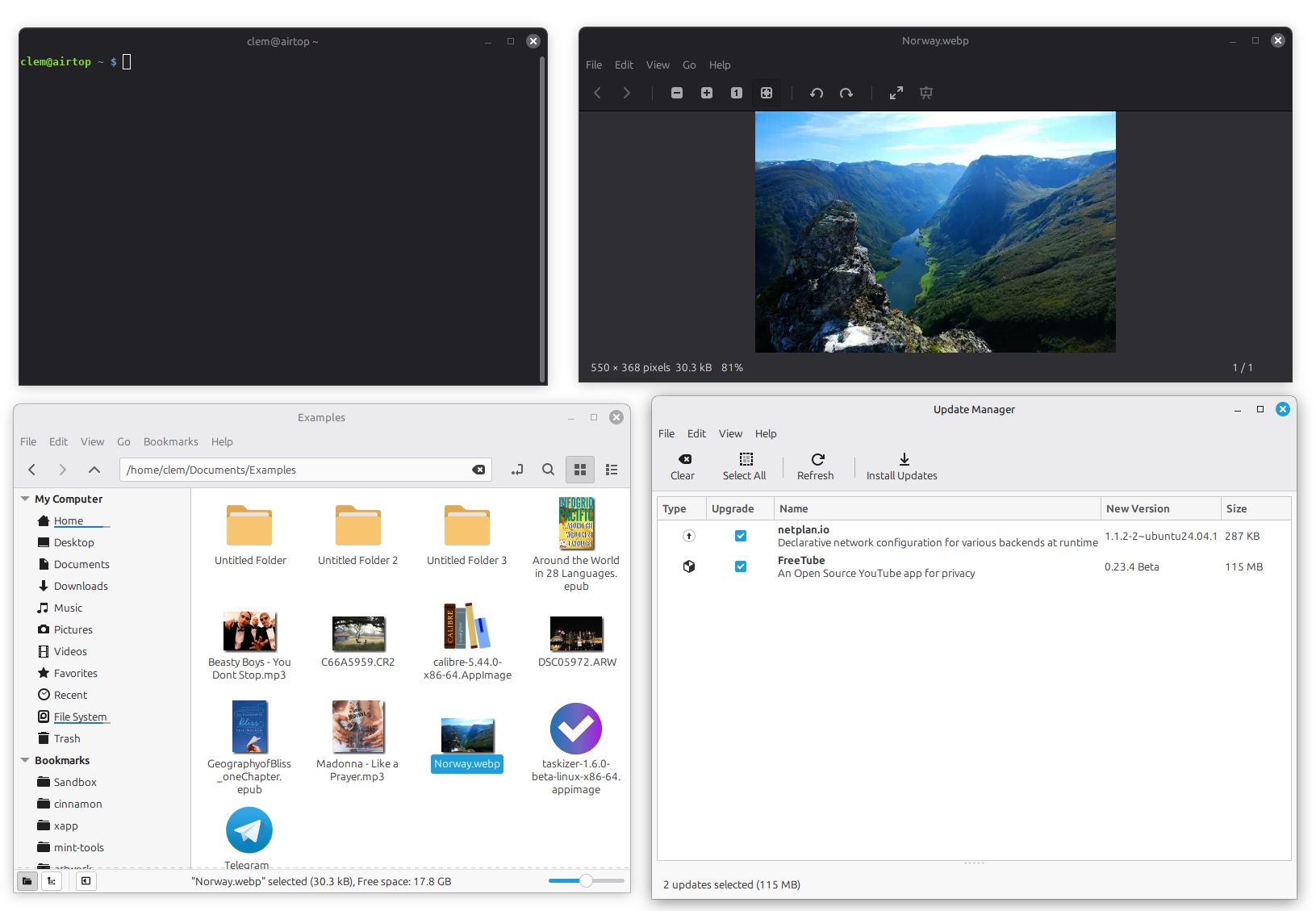 Linux Mint 22.2 Beta 镜像最快本月底发布：原生指纹识别登录、更新 Mint-Y 主题等