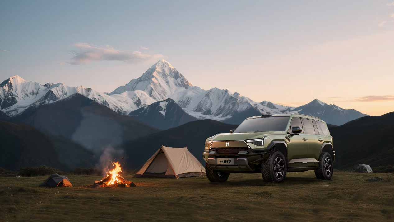 猛士M817实车就位，全域实力待你品鉴