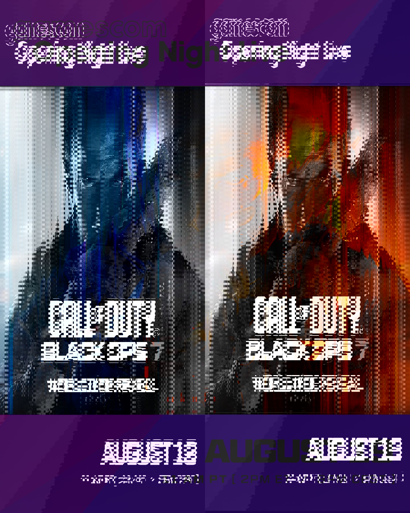 Microsoft活动召唤：Black Ops 7在2025年8月20日在科隆游戏展上宣布首次亮相