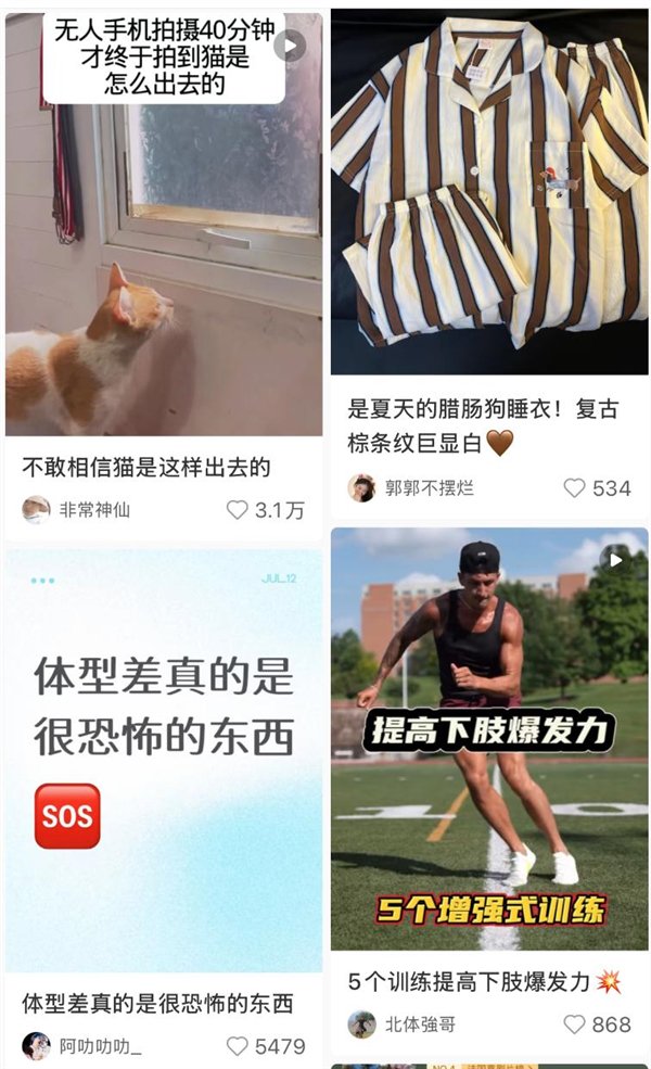 算法引导下的自媒体时代，真的刷不出来「活人」｜图源：小红书