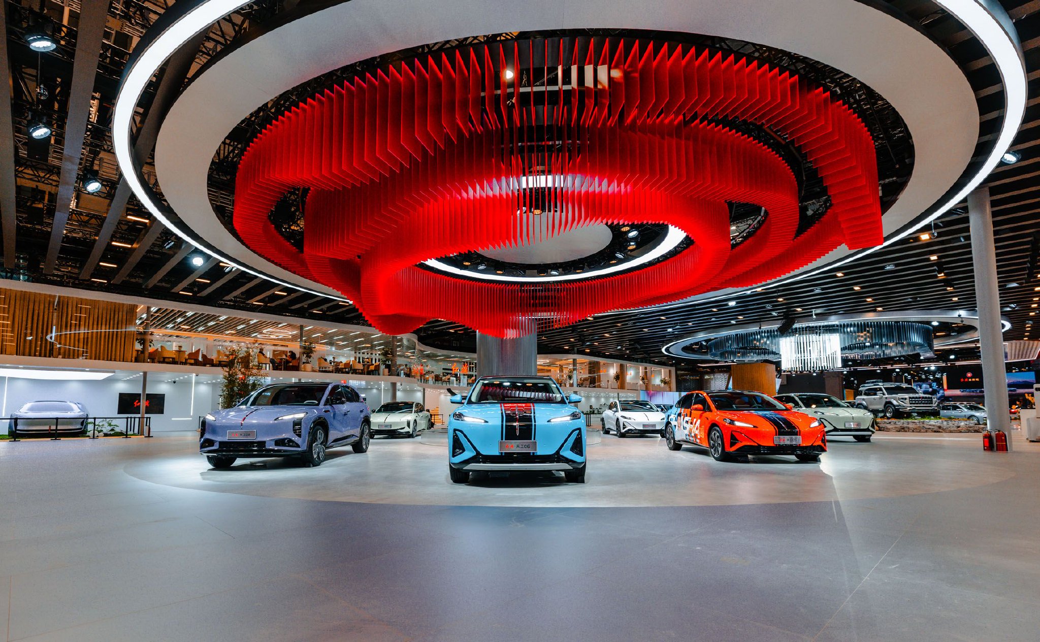 中国一汽红旗品牌重磅车型亮相2025上海车展。资料照片