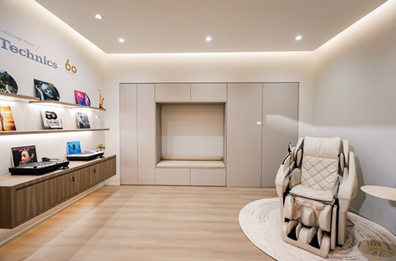 图：2025链博会松下展台-趣味空间