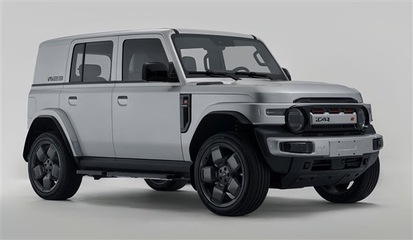 暴躁方盒子！奇瑞iCAR V23S曝光：455马力一脚加速灵魂出窍