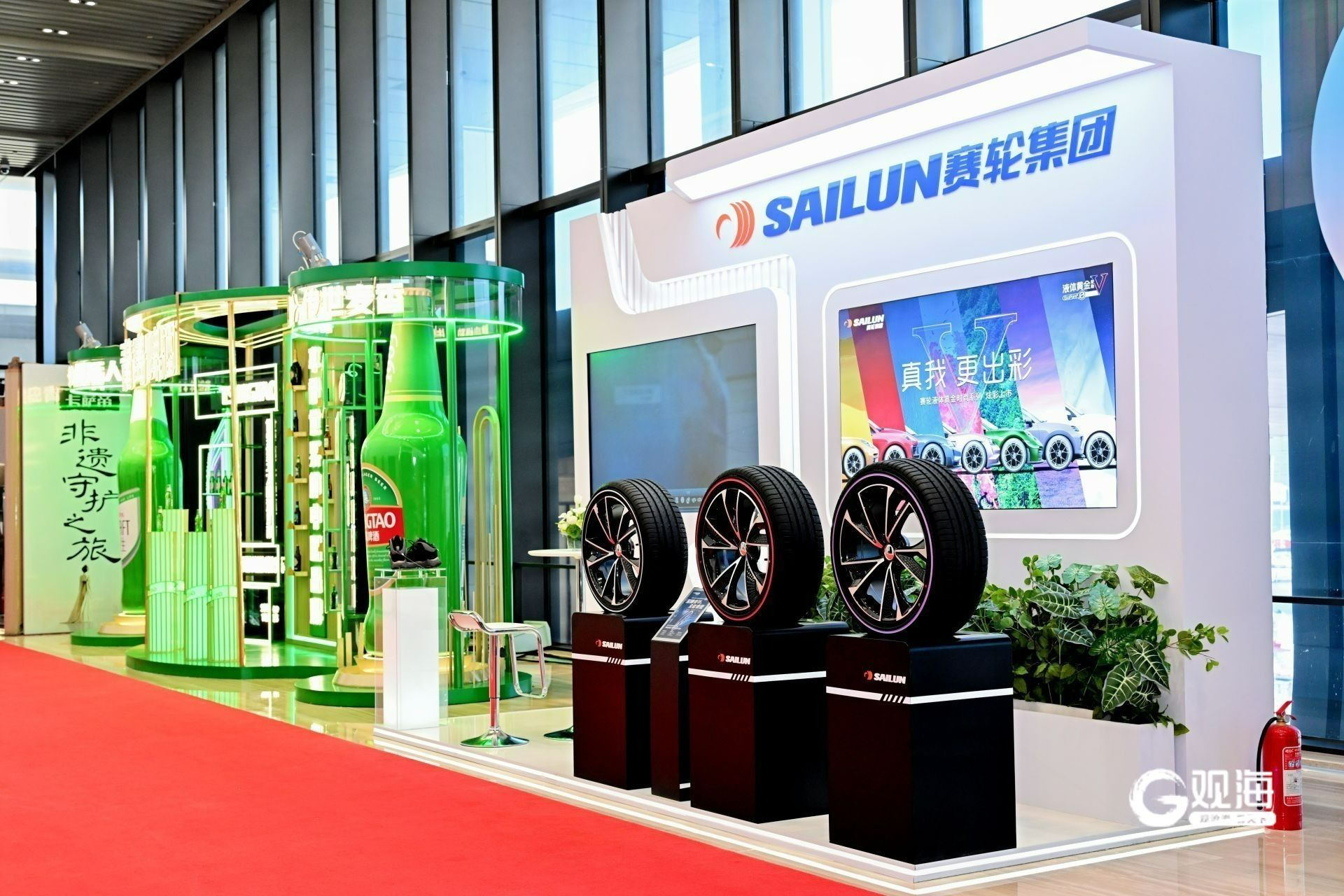 质臻品牌风采展现场。