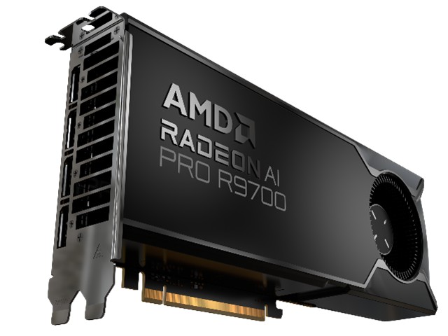 AMD Radeon AI Pro R9700图形卡本季度将在单个卡上提供
