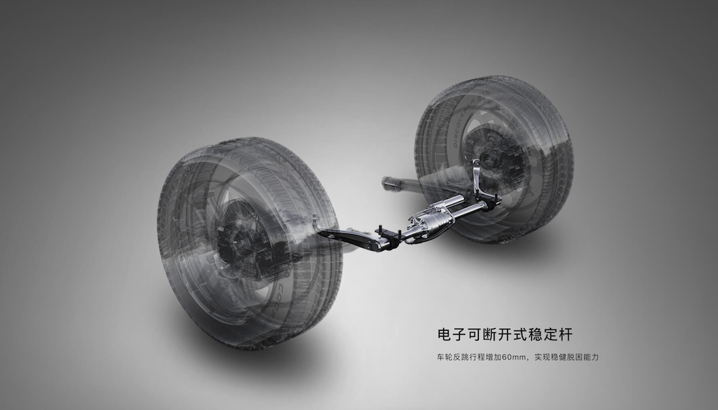 坦克 700 Hi4-T 采用了京西智行的R-SARC 产品｜图片来源：坦克汽车官网