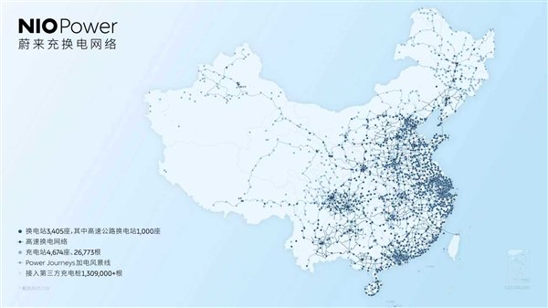 8000万电池互换 +行业的第一个负载和交换站！