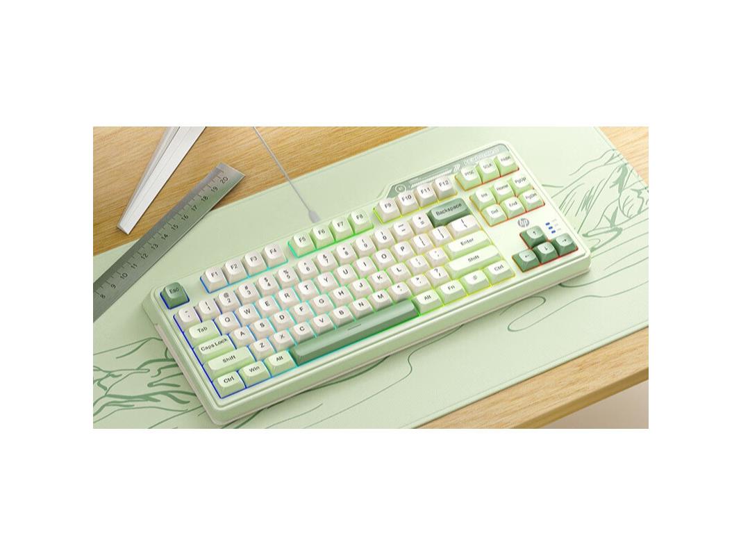 惠普K120有线发光游戏键盘限时特惠59.9元