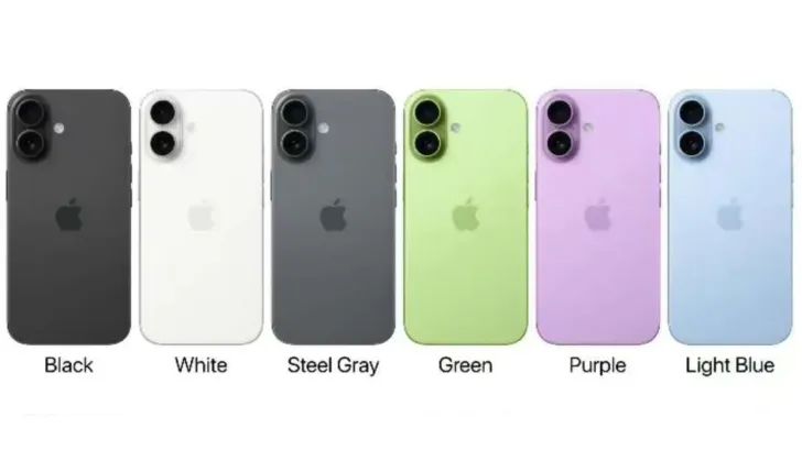 苹果 iPhone 17 系列 4 款机型颜色阵容渲染图曝光：多彩选择