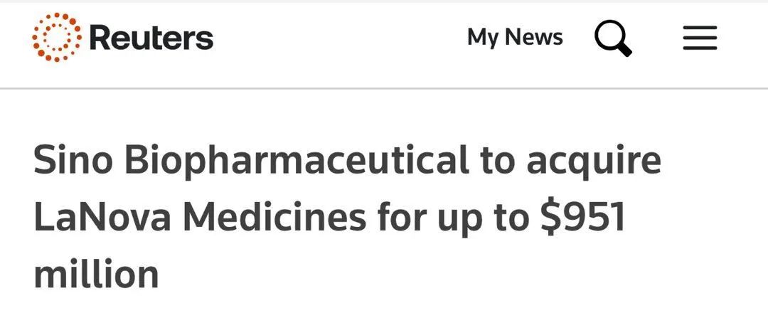 来源:彭博社、路透社、Fierce Biotech等。