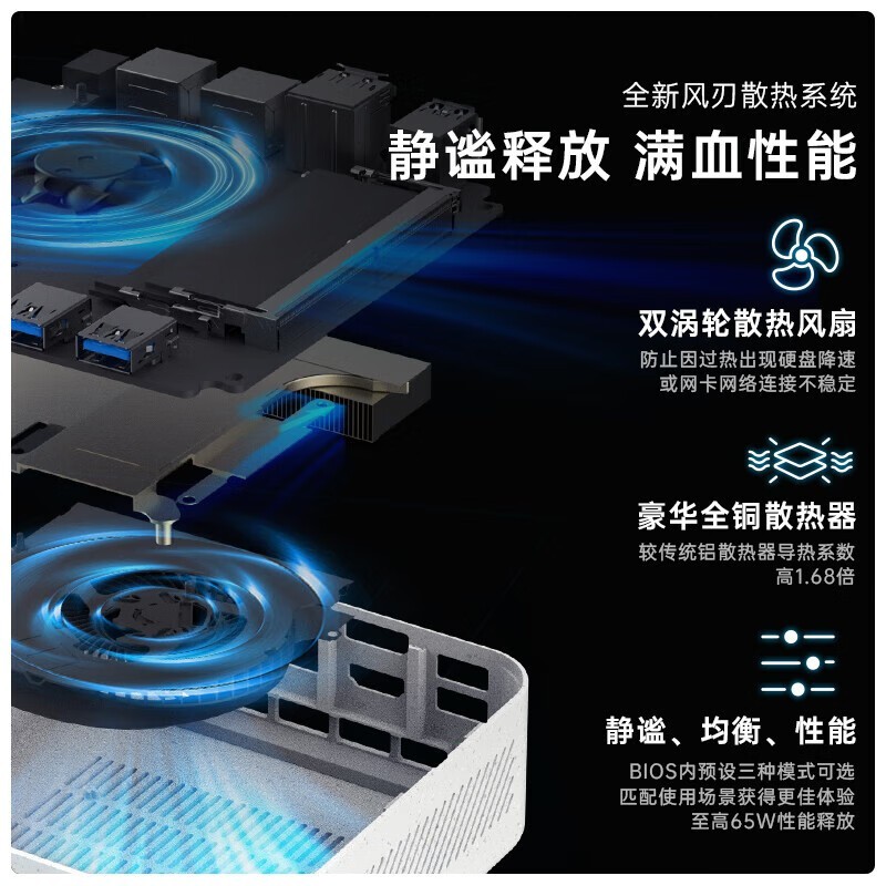 机械师创物者Mini AMD高性能迷你主机限时特惠