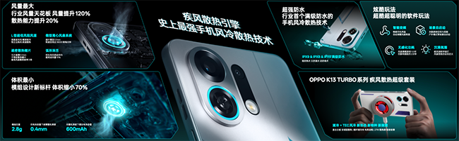 Oppo释放风冷却发动机，以创造最强大的手机空气