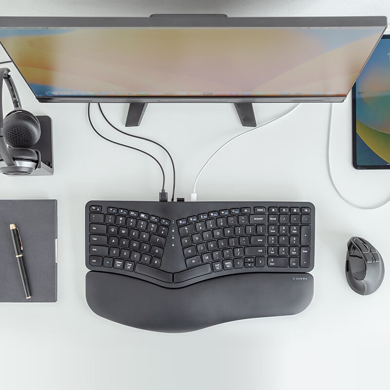 SANWA SUPPLY山业ERG5键盘促销，到手239元