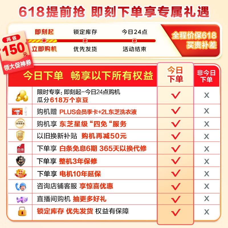 东芝DB-10T06D洗衣机大容量全自动10公斤