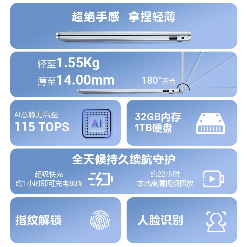 戴尔14Plus笔记本限时特惠6617元