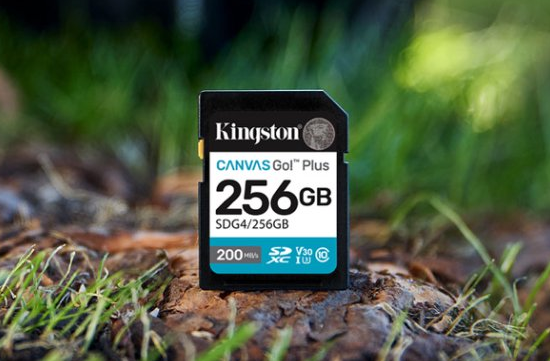 Vlog全能卡金士顿CanvasGo！Plus系列