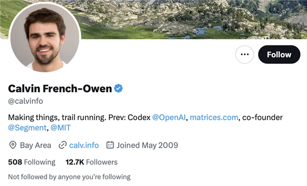 本文作者 Calvin French-Owen｜图片来源：X