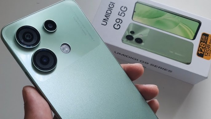 UMIDIGI G9 5G，售价 149.99 美元，约合人民币 1000 元出头｜YouTube @CButler