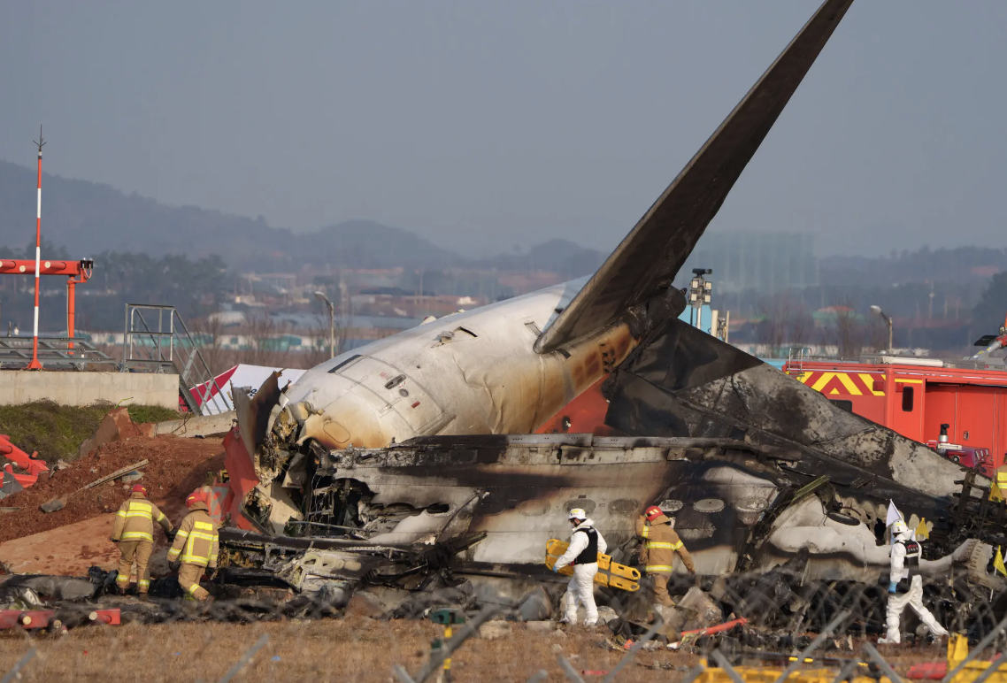 ▲济州航空空难现场 