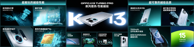 为性能而来，售价1999元起！OPPO 发布越级性能先锋K13 Turbo系列