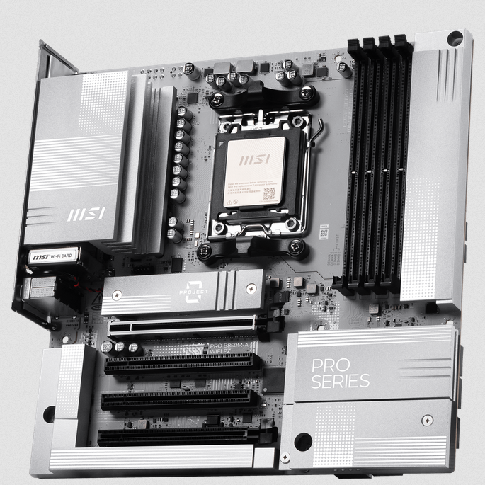 微星规划三款 PRO 系列 B8x0 PZ 背插主板新品，横跨英特尔、AMD 平台