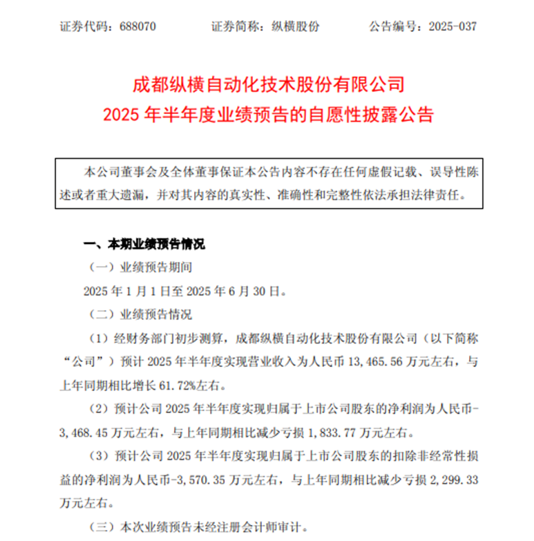 来源：纵横股份公告