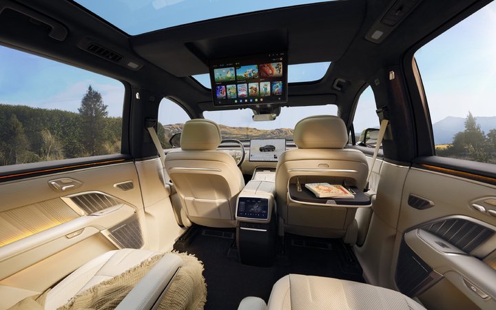 ▲乐道 L90 的内部空间