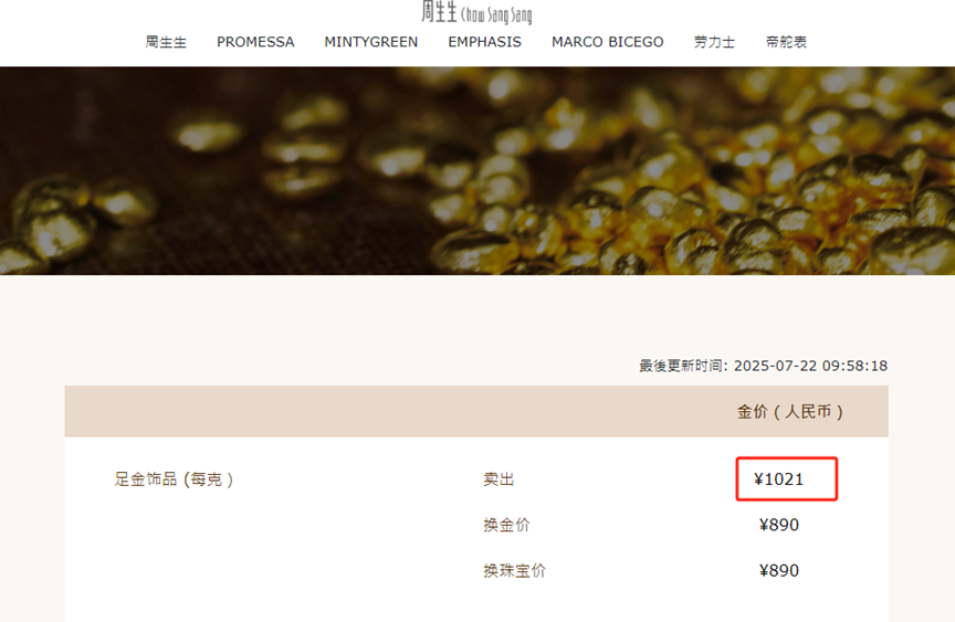 金价突涨,金饰一夜涨十元,各国央行增持黄金