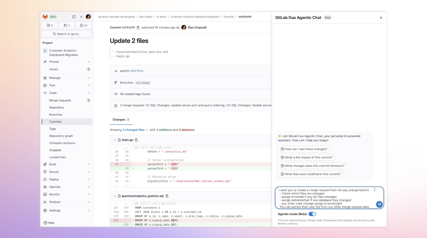 利用 AI Agent 充当传统软件开发团队角色，GitLab Duo 平台开启公测