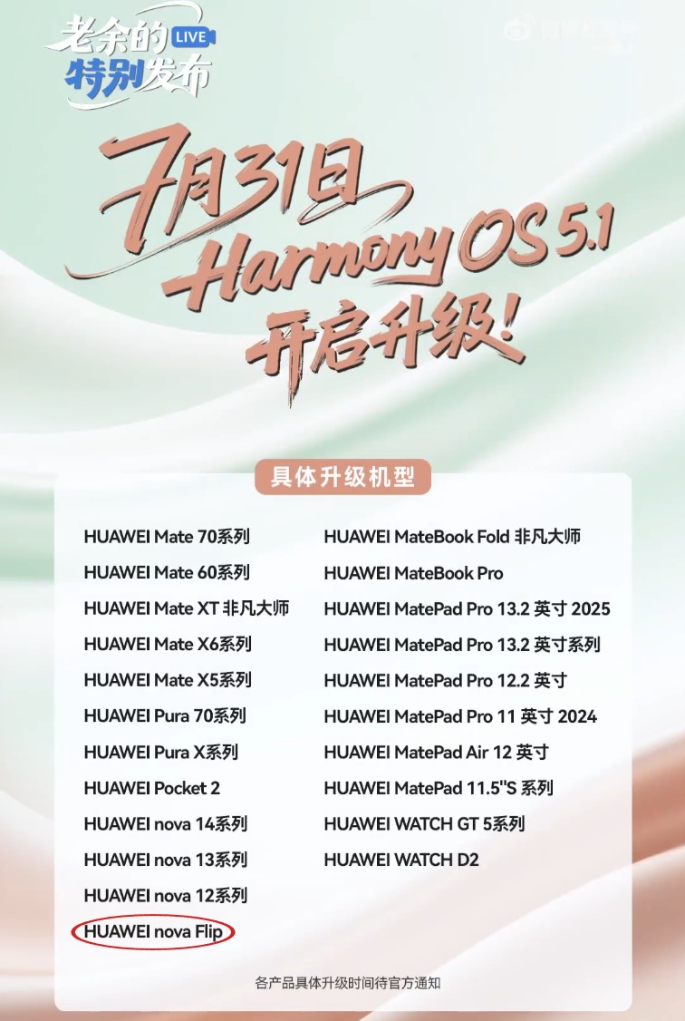 ▲ 图源：余承东视频截图