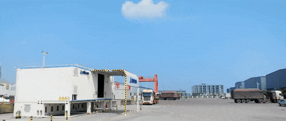 ▲启源重卡充换电方案支持3-5分钟极速换电，节省能耗，</p><img src=