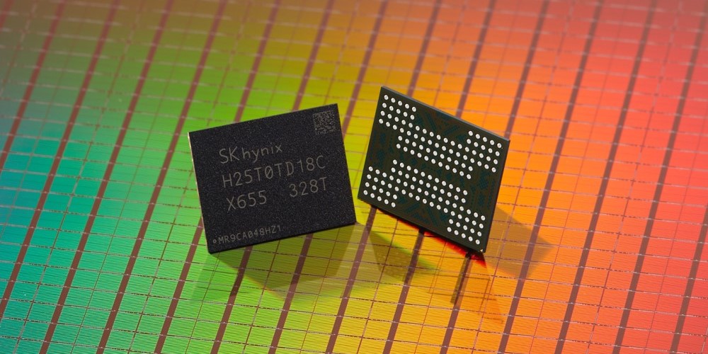 ▲ SK 海力士的 321 层 NAND 闪存