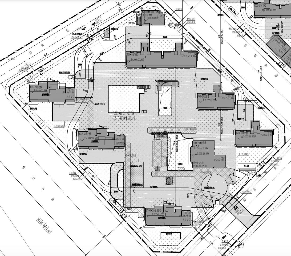 通州顶配!中建玖合"运河八子"出图,高层河景房,转角露台