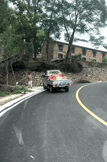 福贵遇险的路段