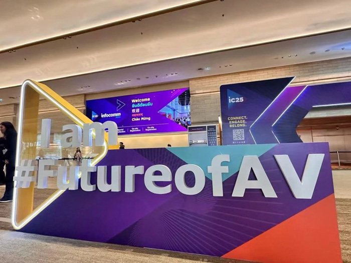 Kaixin Chuangda在2025年泰国的Infocomm Asia展览中亮相，