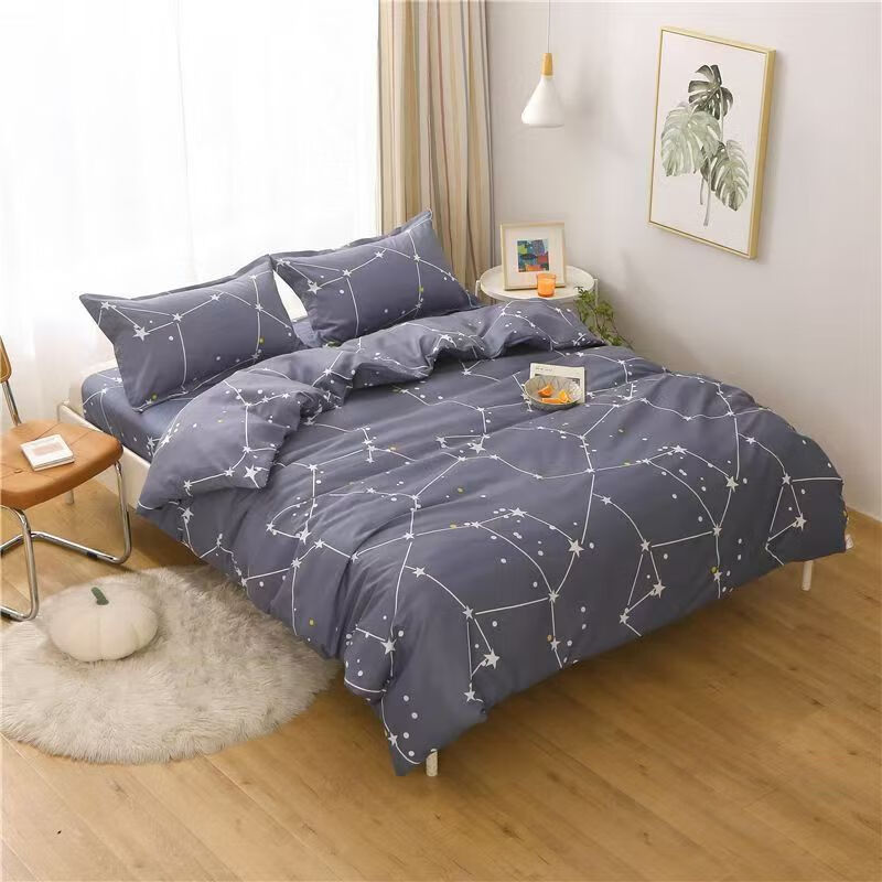 星寇磨毛水洗棉三件套34.9元