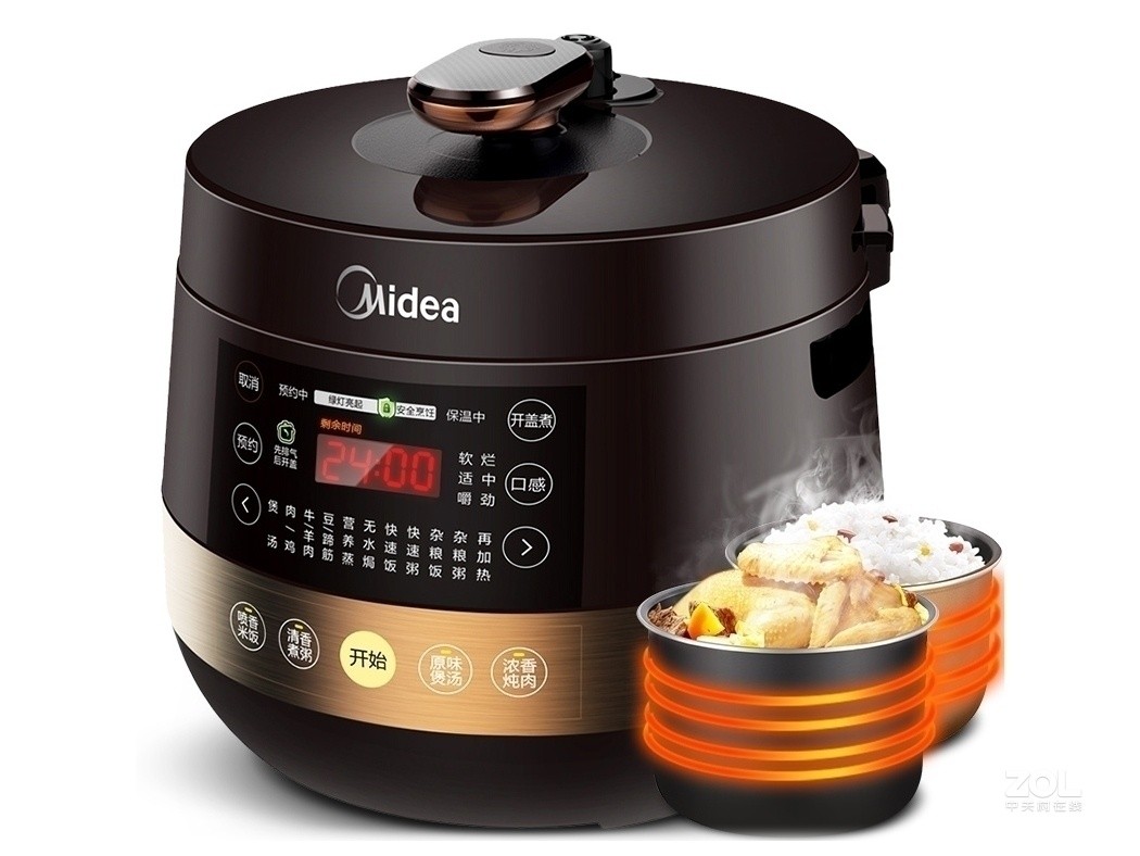 美的MY - YL60Easy203电压力锅6L促销价288元