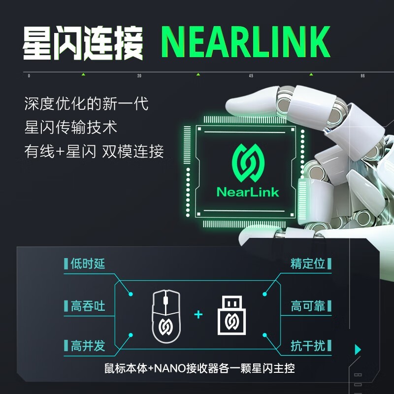 雷神ML8星闪鼠标99.5元抢