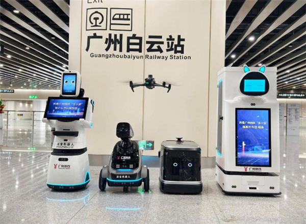 广州的智能机器人“五只绵羊”的应用