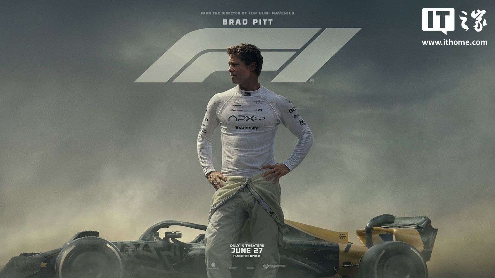 苹果原创电影《F1：狂飙飞车》全球票房破 5 亿美元，成公司最高票房院线电影